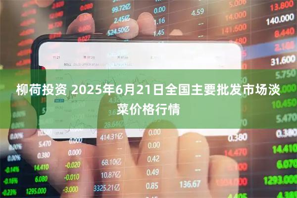柳荷投资 2025年6月21日全国主要批发市场淡菜价格行情
